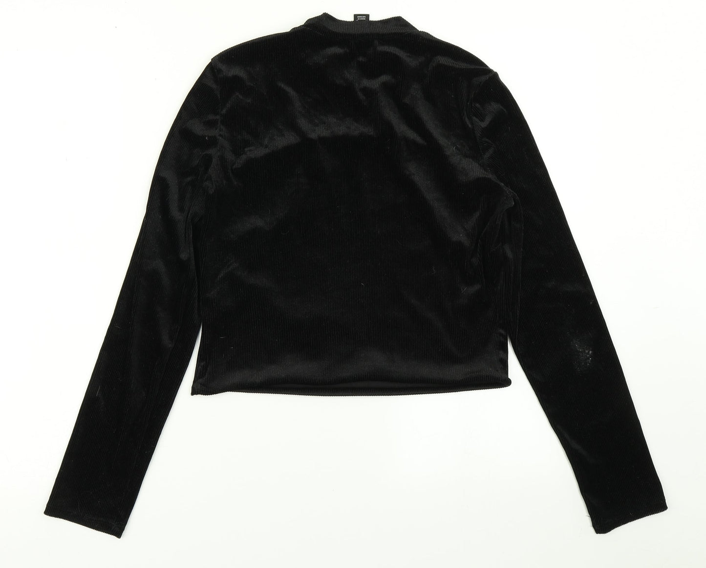 Atmosphere Womens Black   Basic T-Shirt Size 12  - Cropped