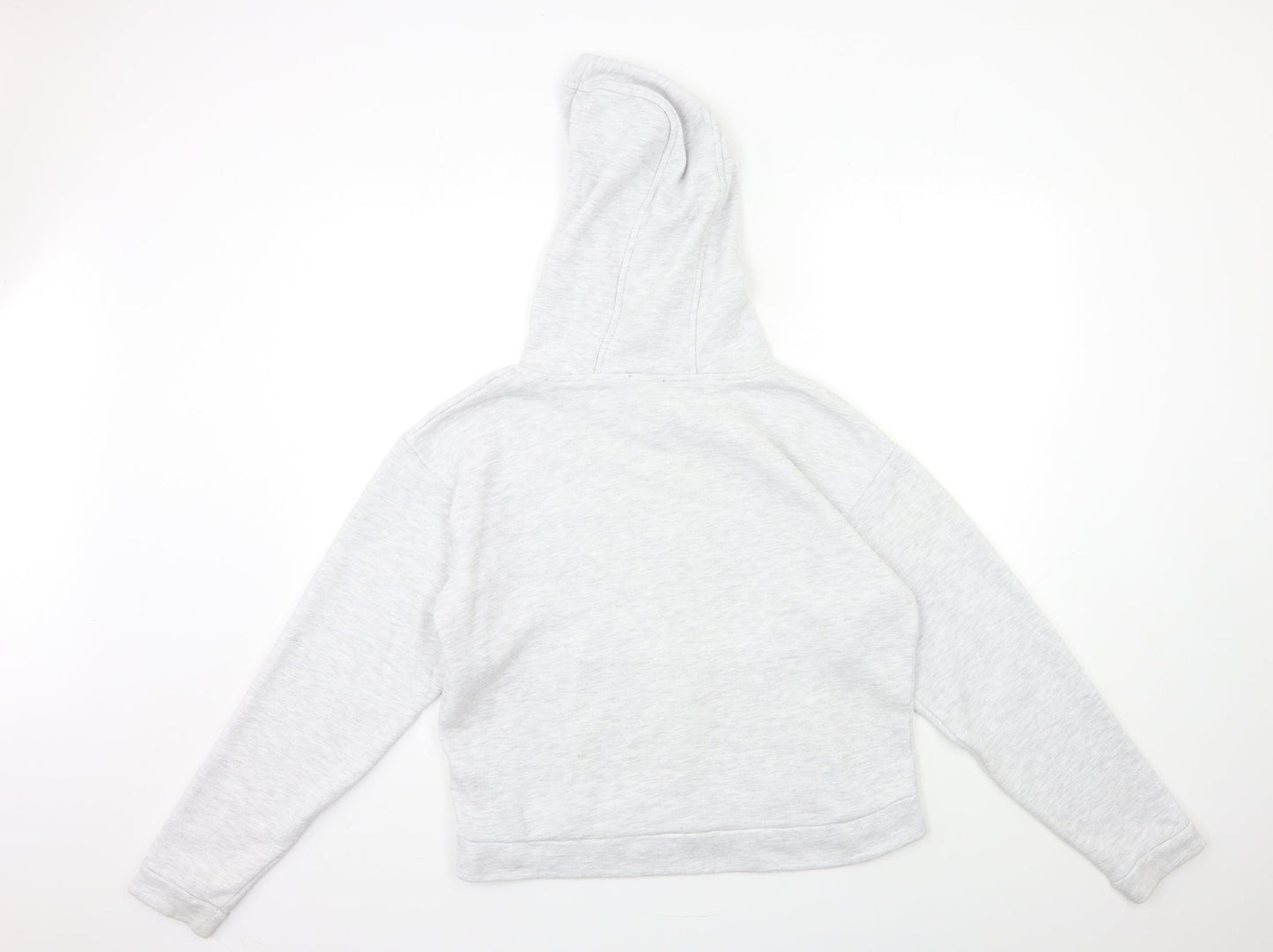 Topshop Womens Grey   Pullover Hoodie Size 8