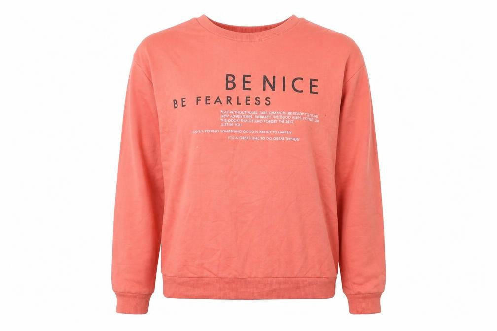 PEP&CO Womens Pink   Pullover Sweatshirt Size S