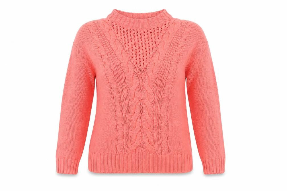 Dorothy Perkins Womens Pink  Knit Pullover Jumper Size 10