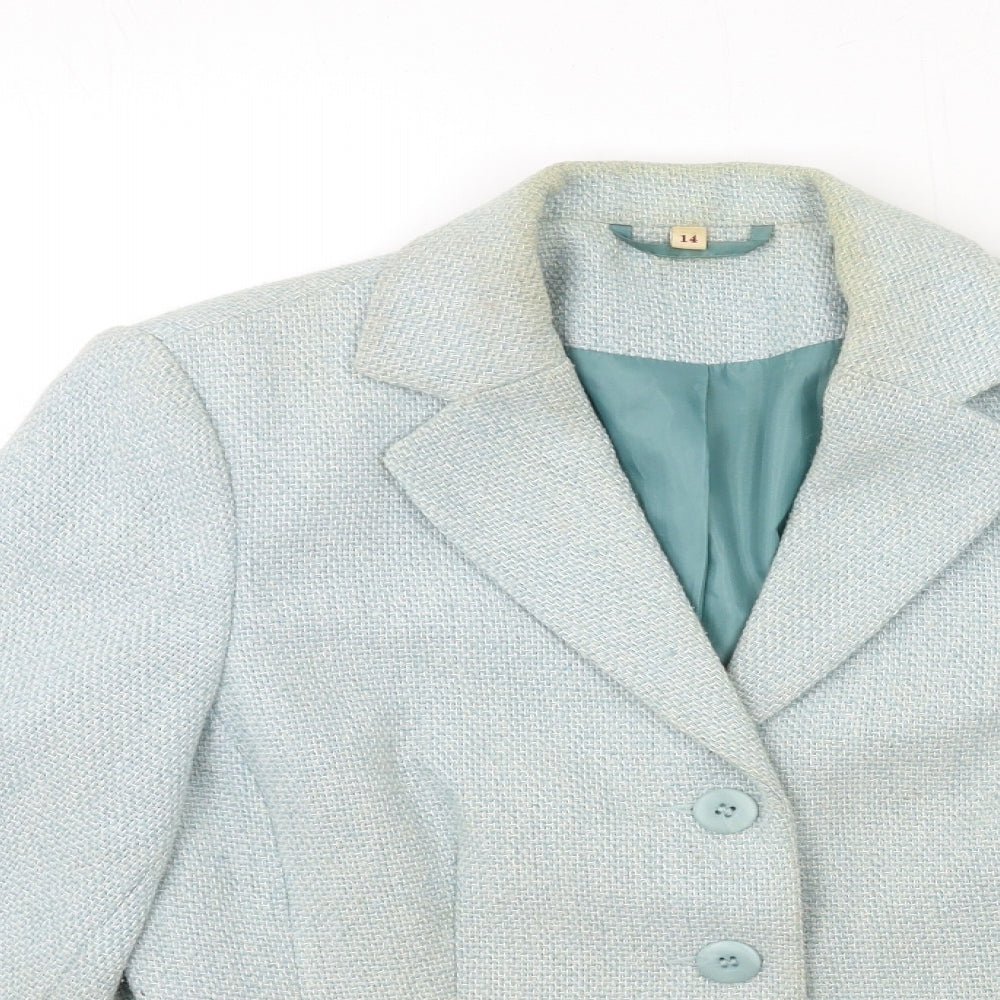 EWM Womens Blue   Jacket  Size 14