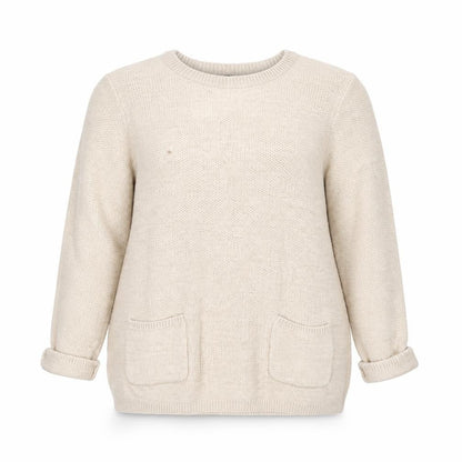 Dash Womens Beige   Basic Blouse Size 12