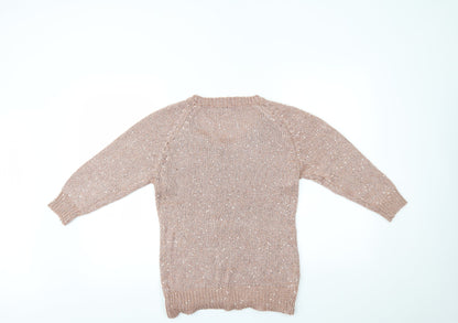 StoreTwentyONE Womens Pink   Basic Blouse Size S