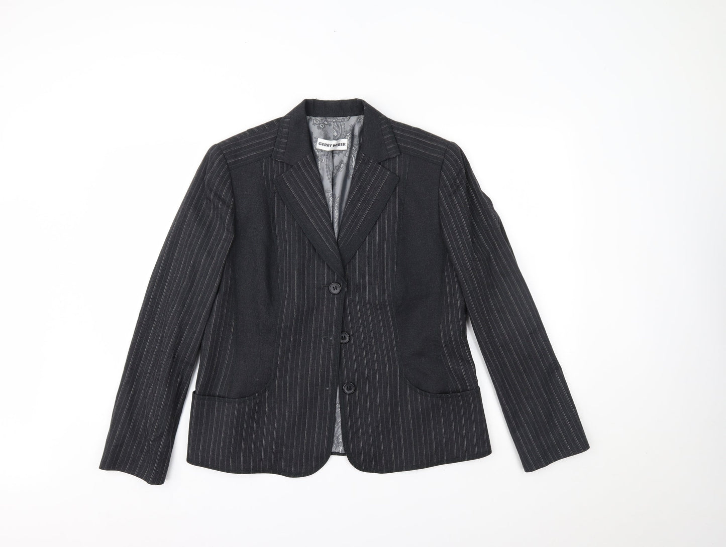 Gerry Weber Womens Black   Jacket Blazer Size 14
