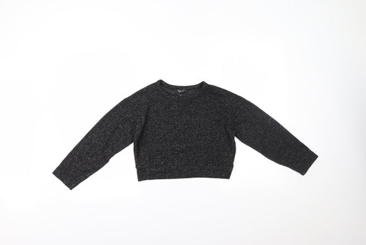 New Look Girls Black   Pullover Jumper Size 9 Years