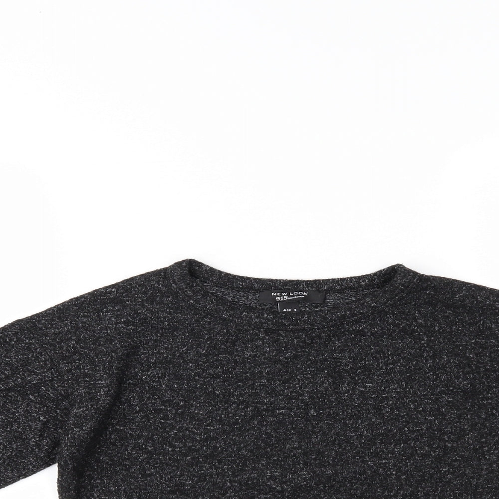 New Look Girls Black   Pullover Jumper Size 9 Years