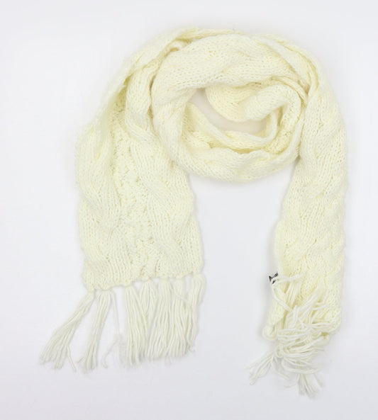 Warehouse Womens Ivory  Knit  Scarf