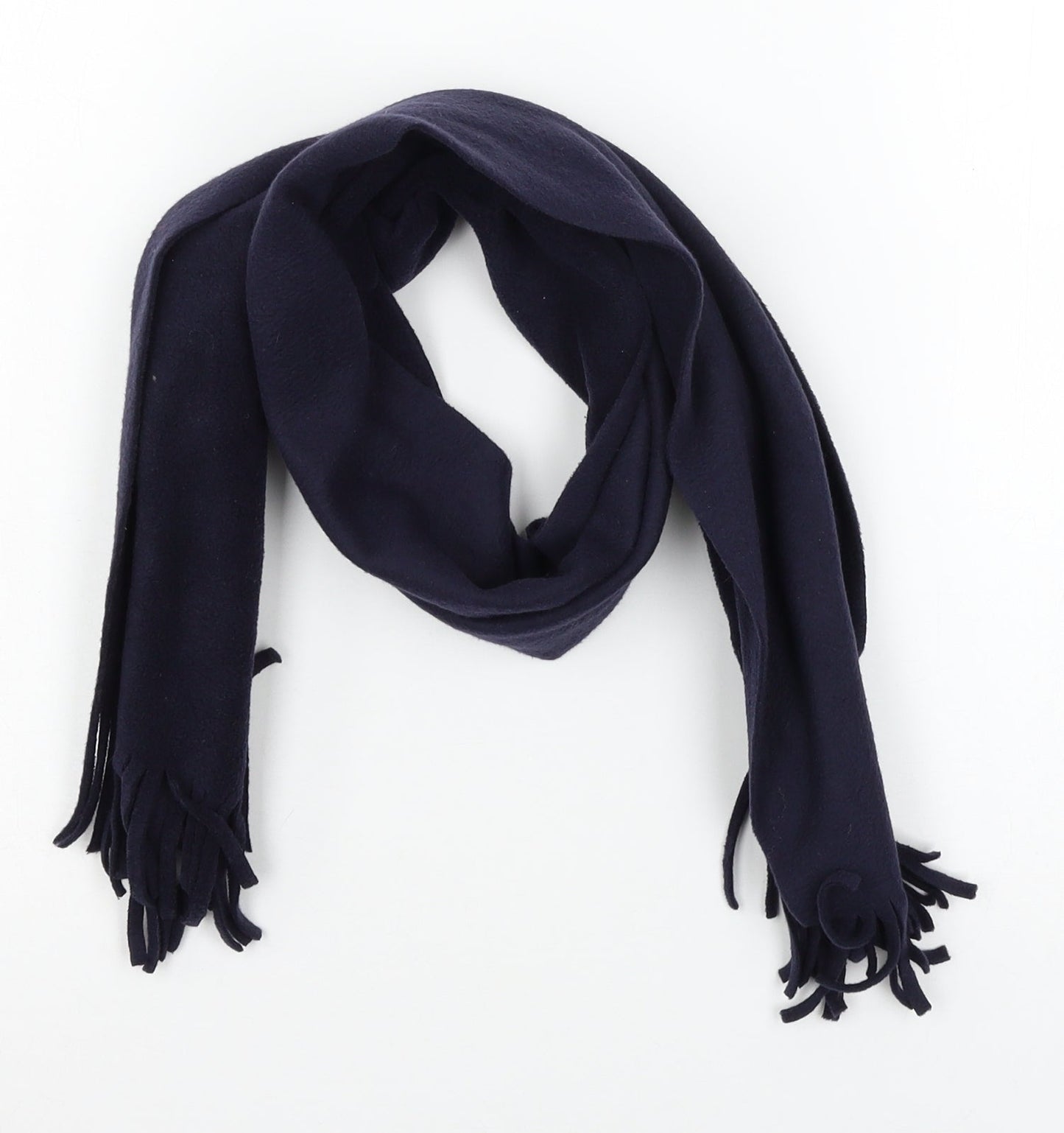 Dents Womens Blue  Fleece  Scarf