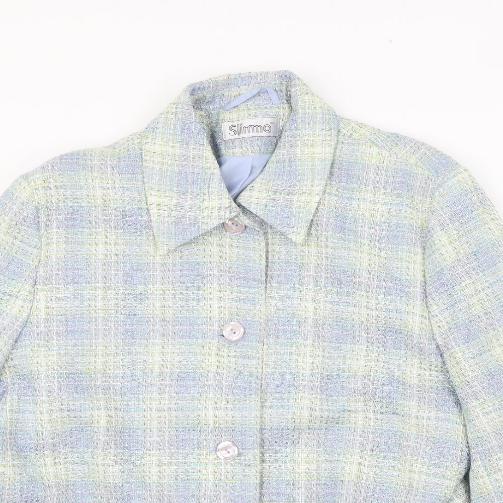 Slimma Womens Blue   Jacket  Size 18