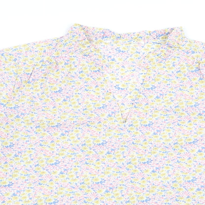 sisters point Womens Multicoloured Floral  Basic Blouse Size XS