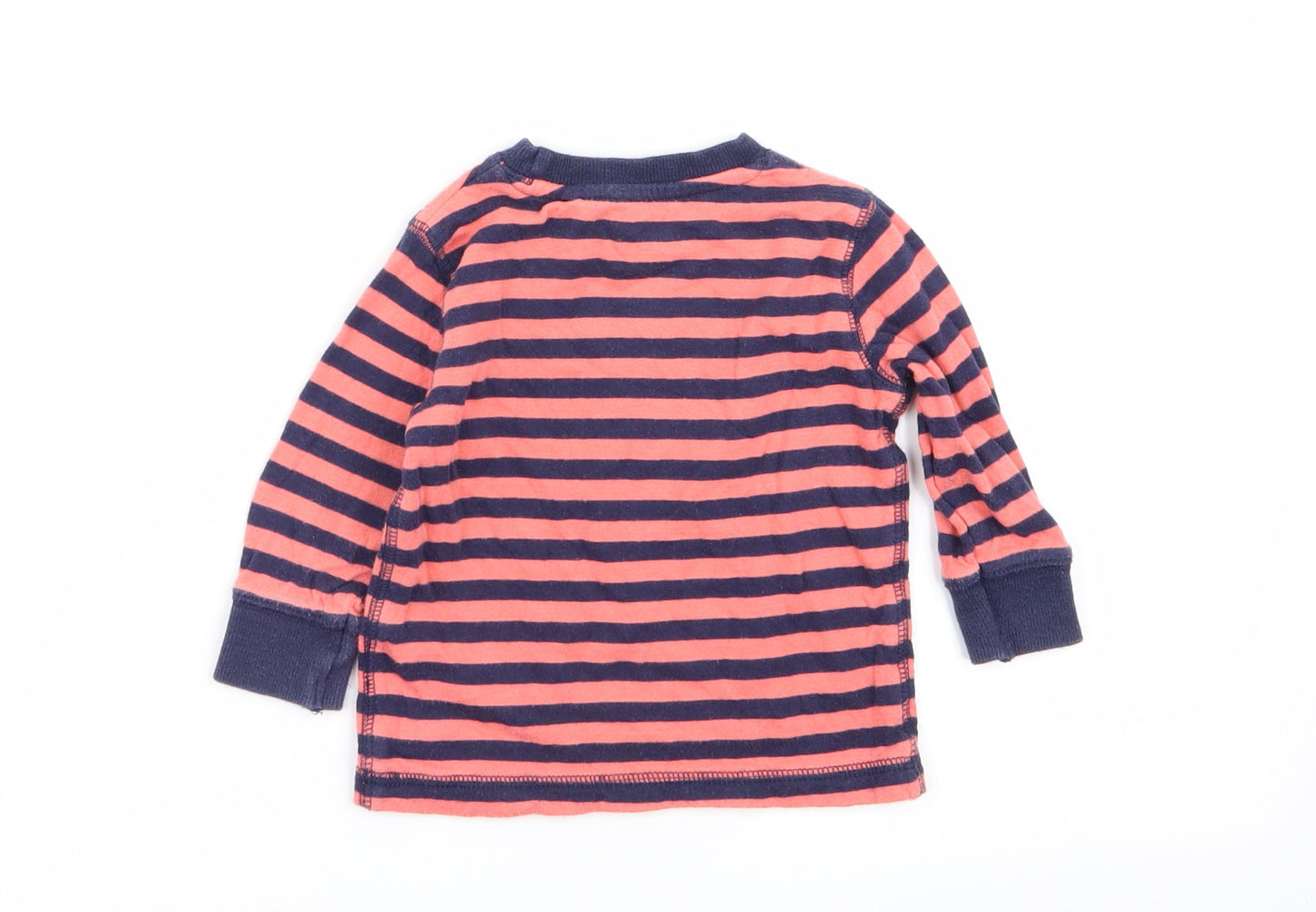NEXT Boys Multicoloured Striped  Pullover Jumper Size 6-9 Months