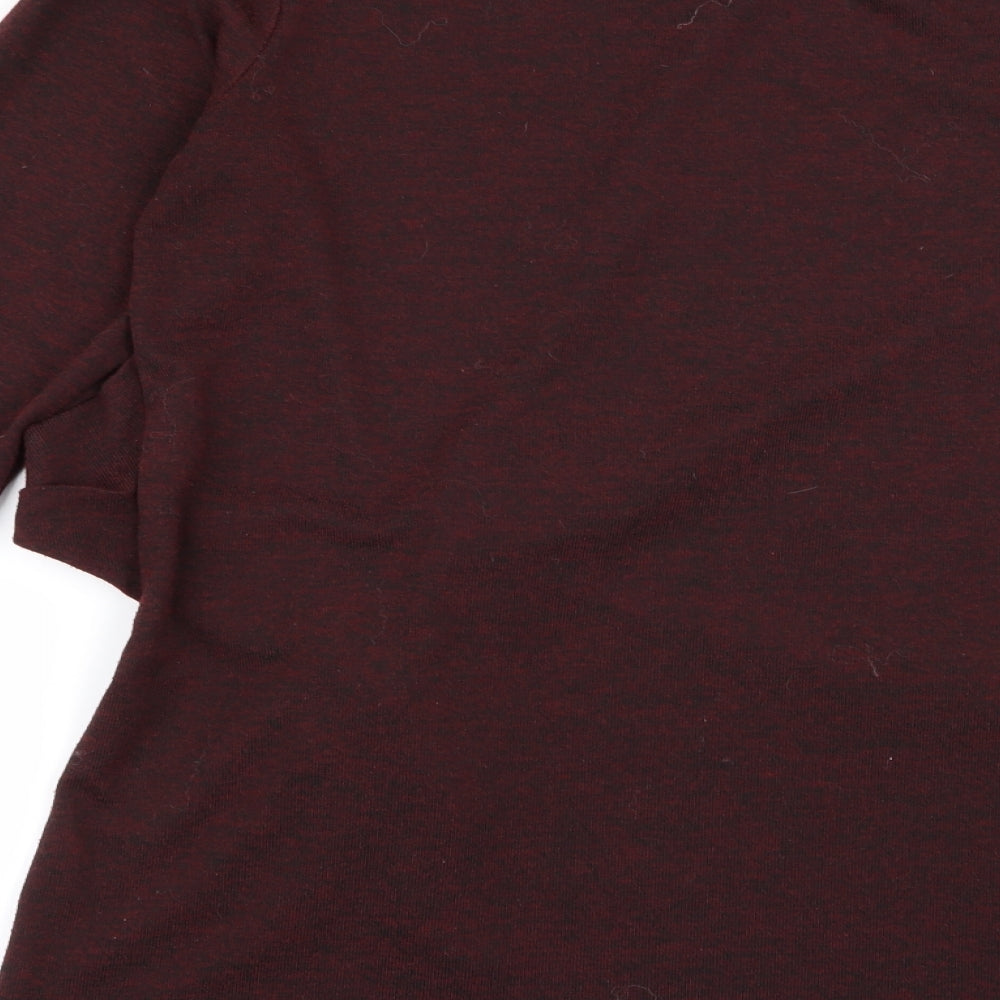 Asda George Womens Red   Basic T-Shirt Size 14