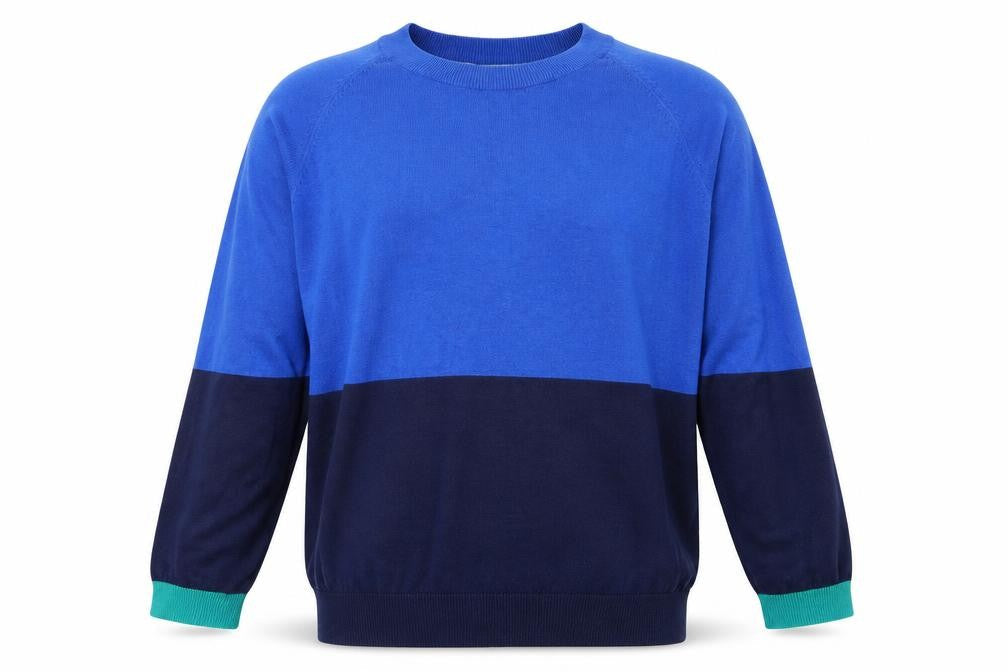 kem Mens Multicoloured Striped  Pullover Jumper Size XL