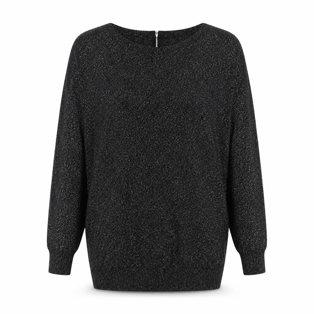 Warehouse Womens Black   Pullover Jumper Size 8