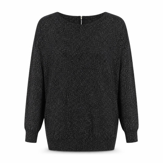Warehouse Womens Black   Pullover Jumper Size 8
