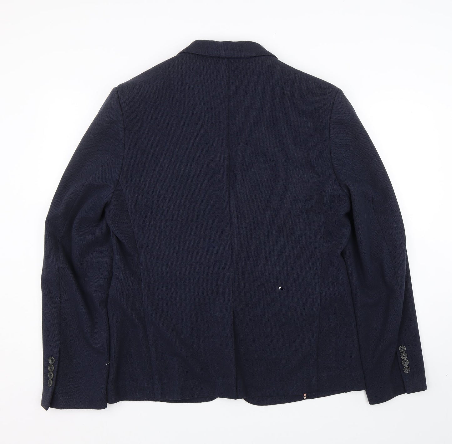 Without Prejudice Mens Blue   Jacket Suit Size 44