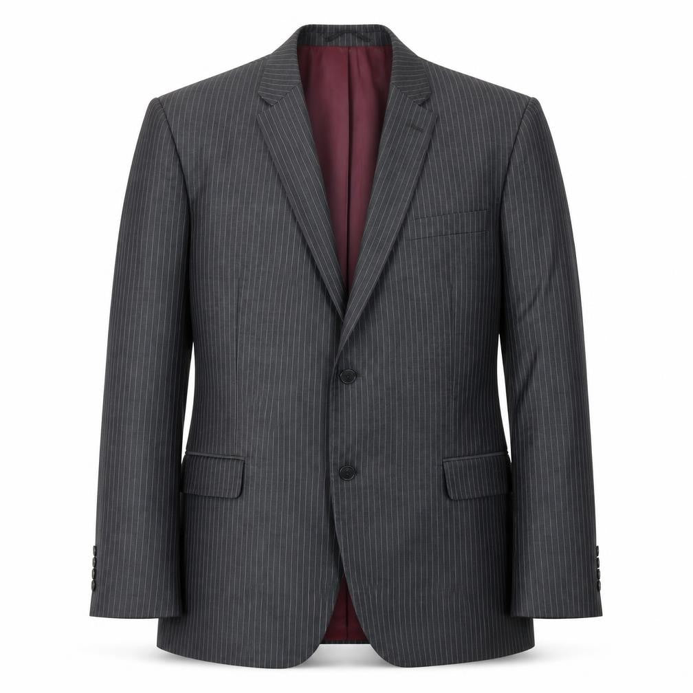 jhon lewis  Mens Grey Striped  Jacket Blazer Size 44