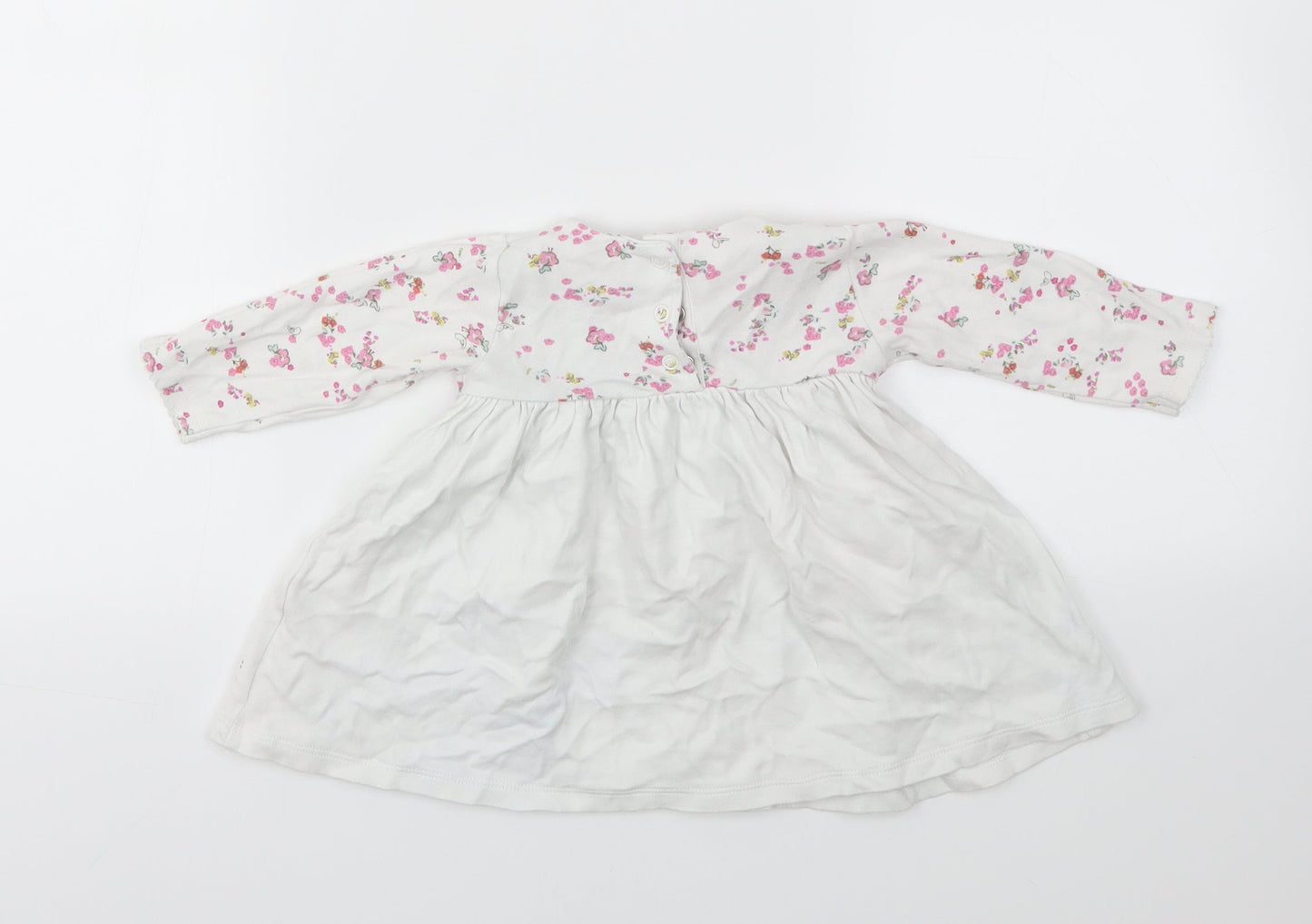 M Girls Multicoloured Floral  Fit & Flare  Size 3-6 Months