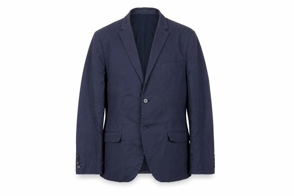 H&M Mens Blue   Jacket Blazer Size 38