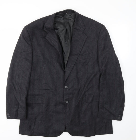 LABEL  Mens Grey   Jacket Blazer Size 48