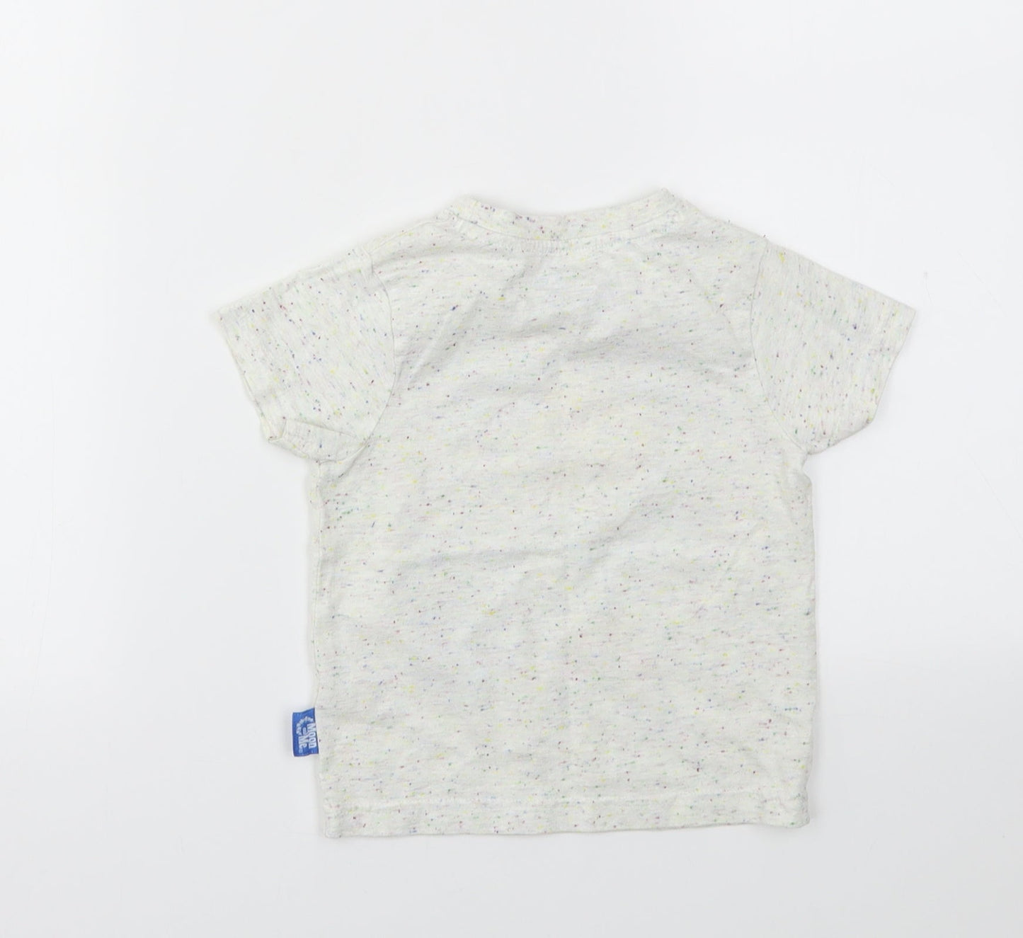 Nutmeg Girls Ivory   Basic T-Shirt Size 2 Years