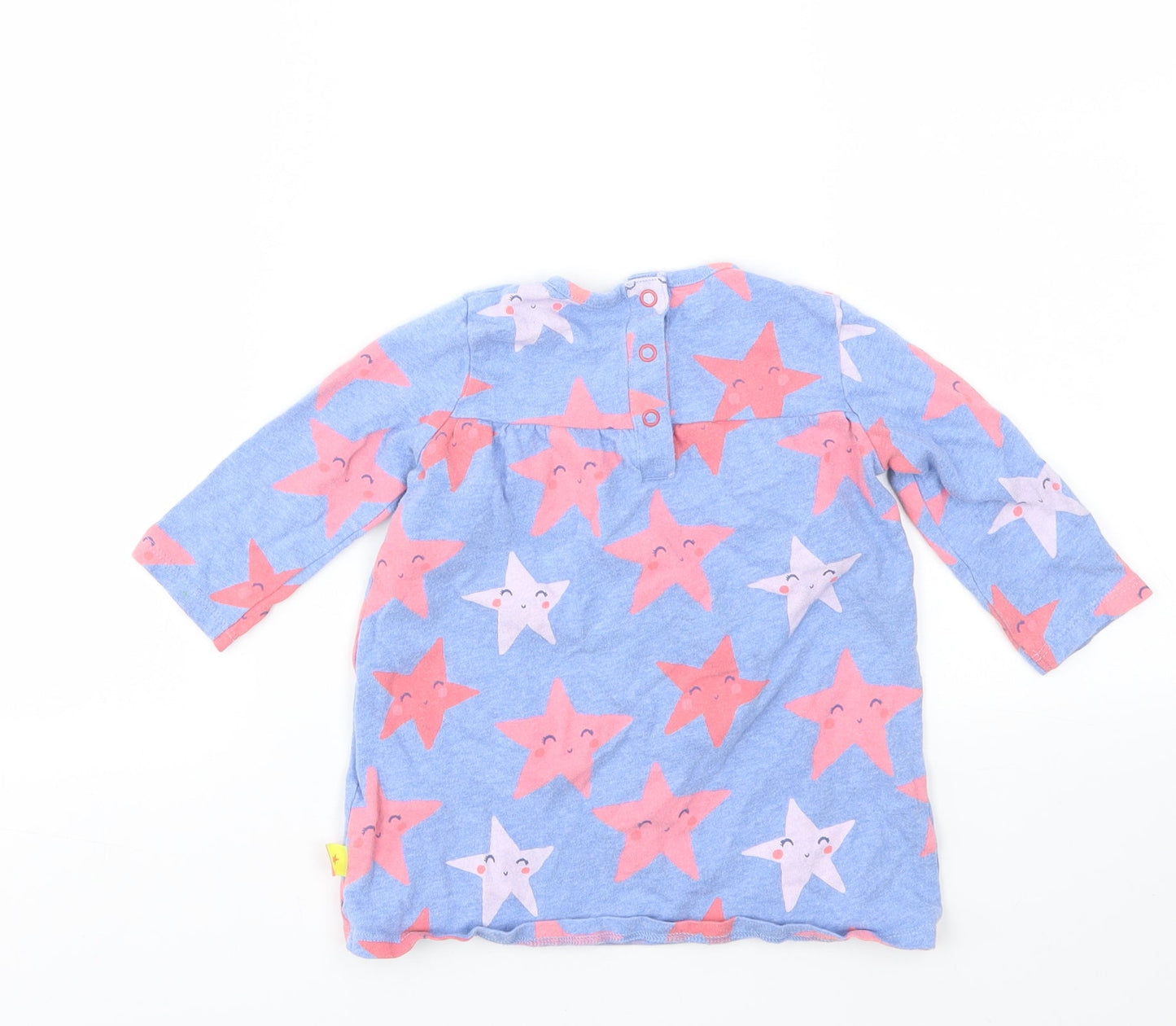 M&S Girls Blue   Fit & Flare  Size 3-6 Months