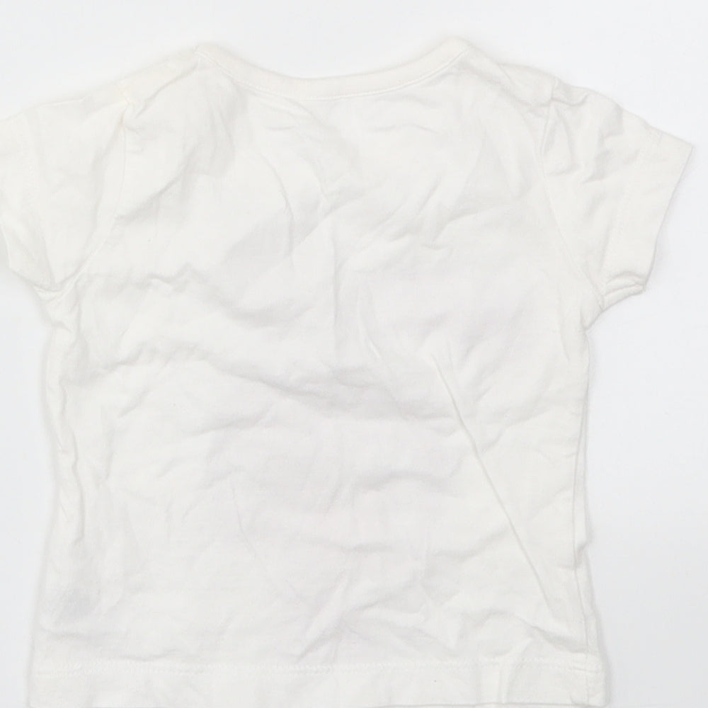Cherokee Girls Multicoloured   Basic T-Shirt Size 9-12 Months
