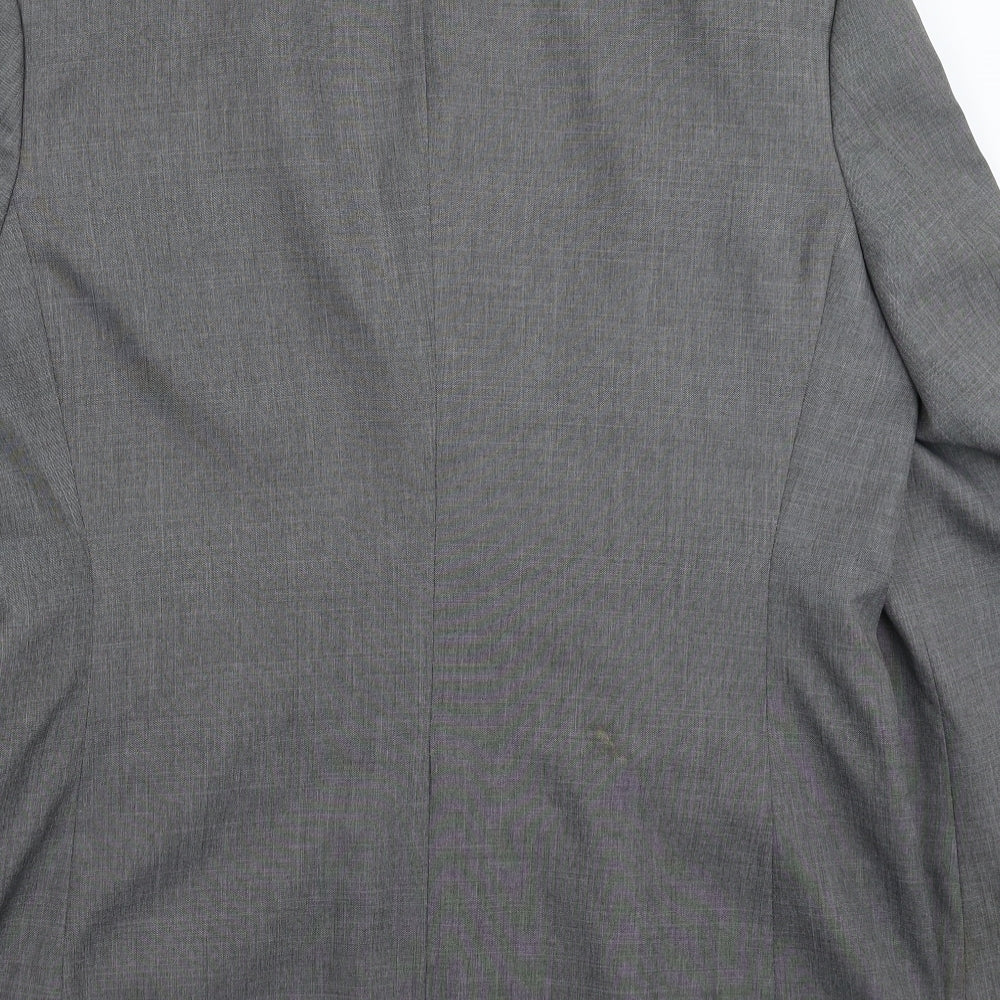 George Mens Grey   Jacket Suit Jacket Size 42