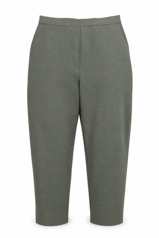Preworn Womens Green   Cropped Trousers Size 32 in L33 in