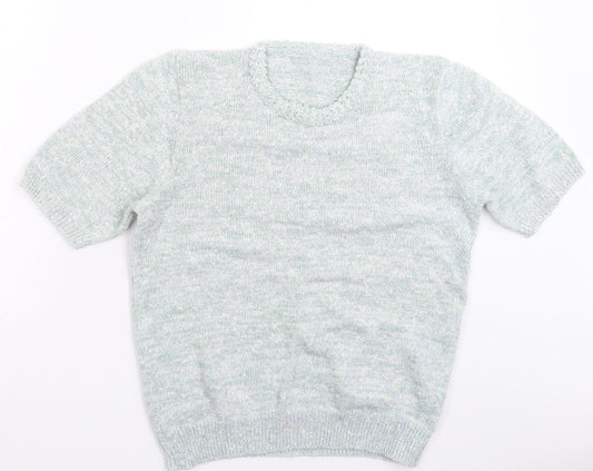 Preworn Womens Green  Knit Pullover Jumper Size XL