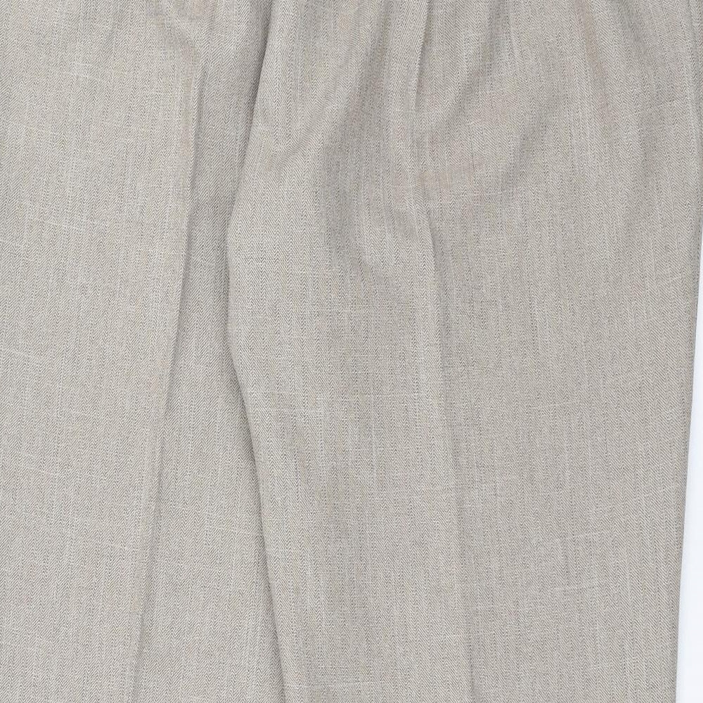 Emma Collection Womens Beige   Trousers  Size 24 L28 in