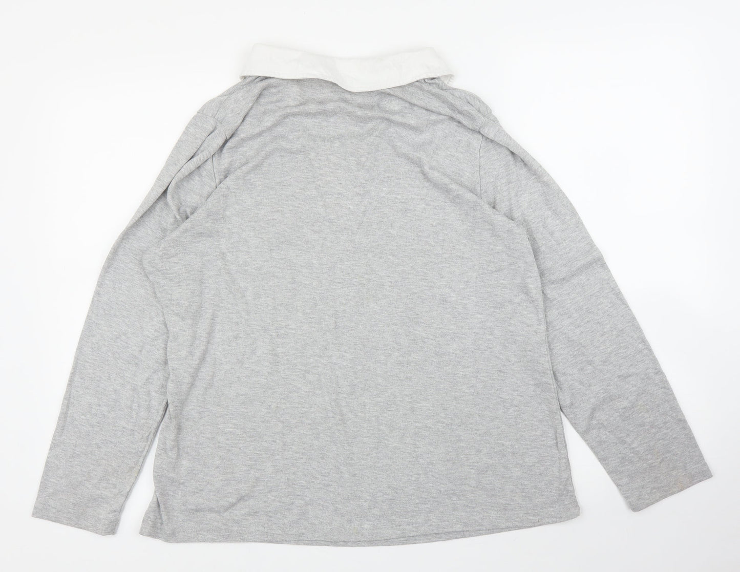 BM Casual Womens Grey   Basic Blouse Size L