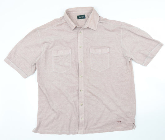 Wolsey Mens Pink    Polo Size XL