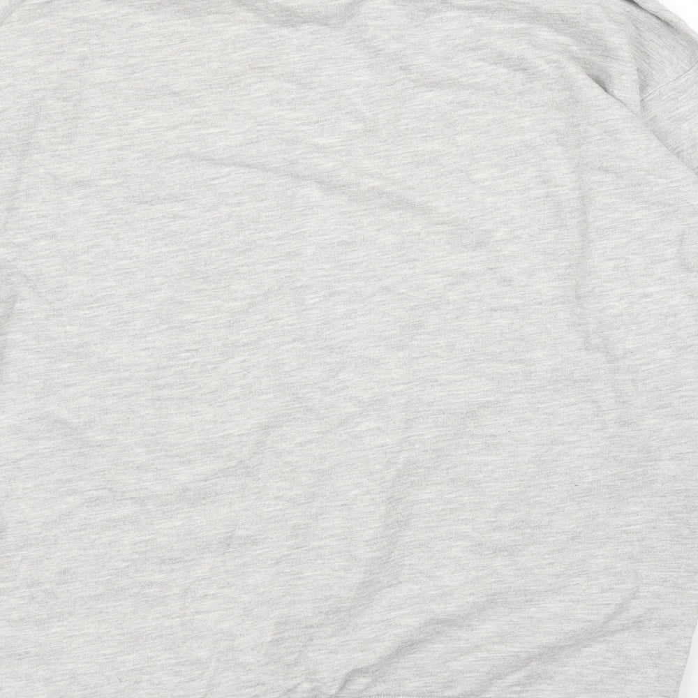Matalan Womens Grey Solid  Top Pyjama Top Size XS