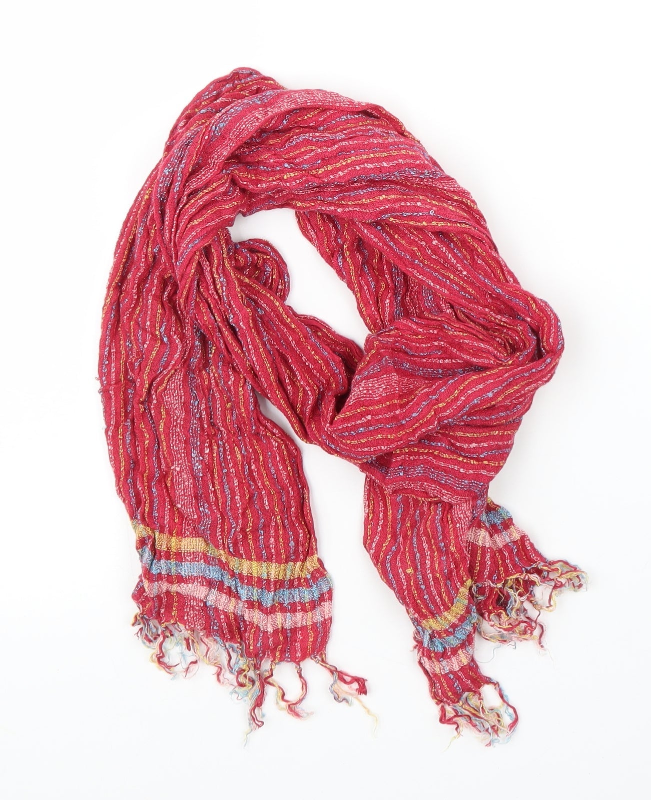 Preworn Womens Pink    Scarf