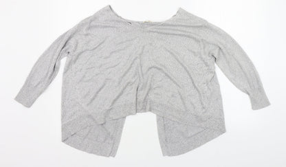 River Island Womens Grey   Basic Blouse Size 10