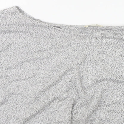 River Island Womens Grey   Basic Blouse Size 10