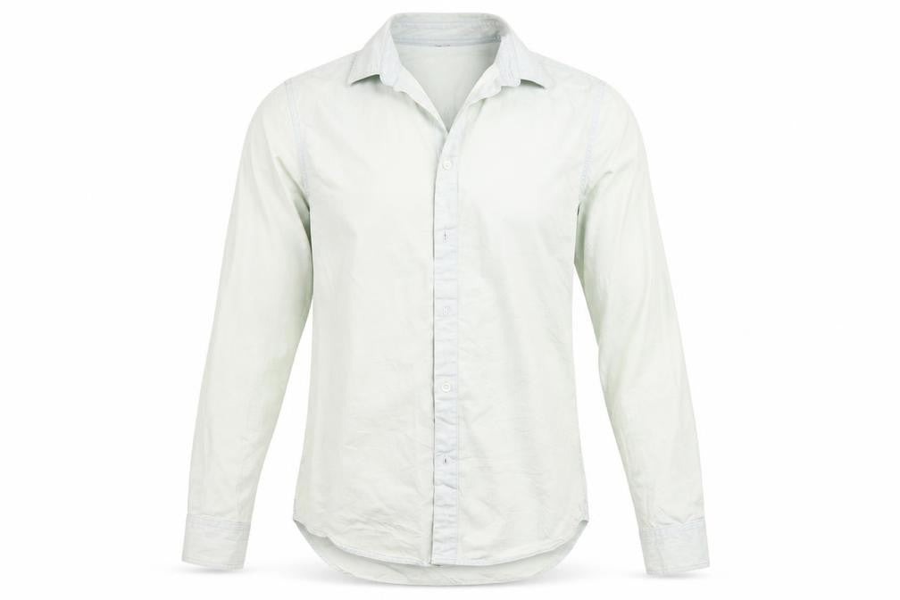 River Island Mens Green    Button-Up Size XS