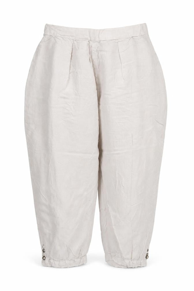 EXTRA CLUB Womens Grey   Cropped Trousers Size XL L21 in - Elasticated Waist
