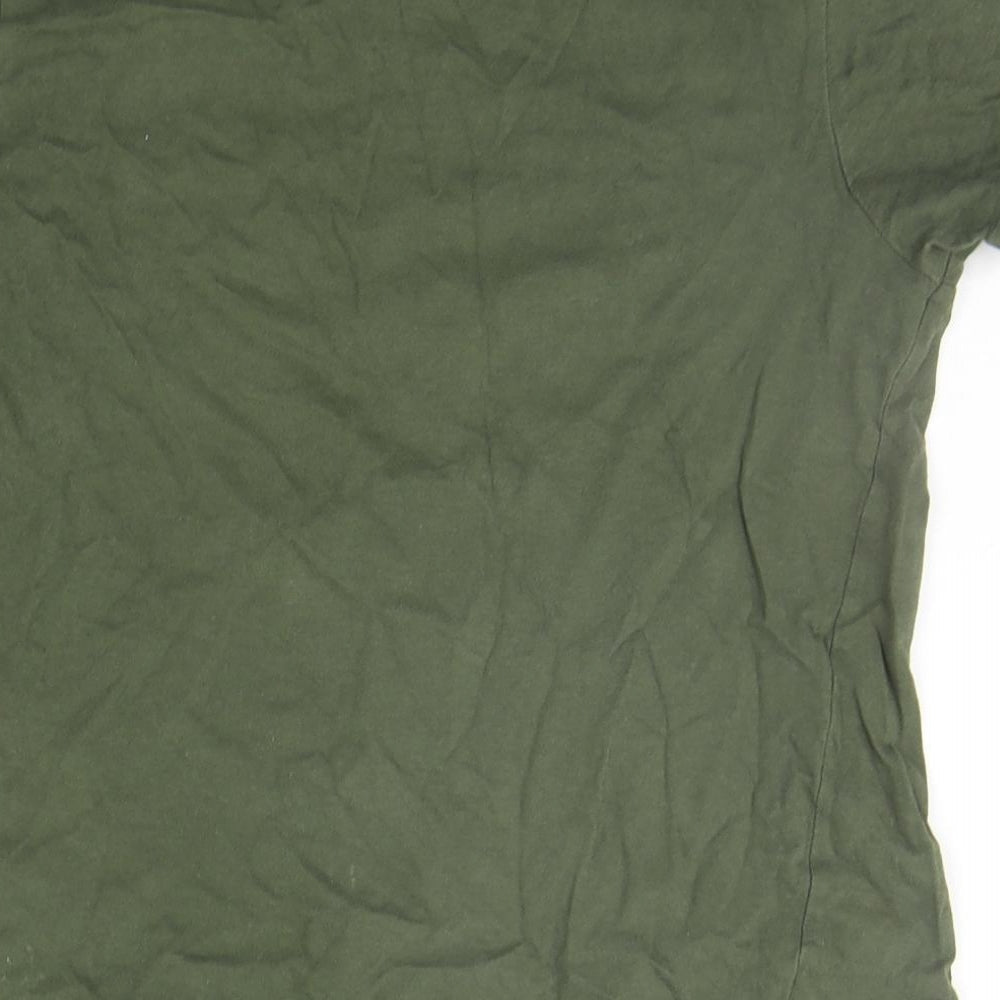 Primark Boys Green   Basic T-Shirt Size 8-9 Years