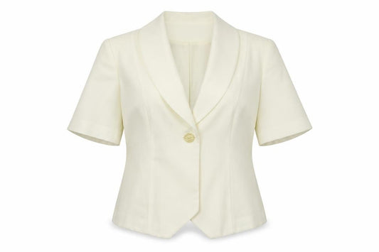 Special Collection Womens Beige   Jacket Blazer Size 12