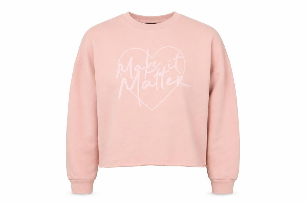 Primark Womens Pink   Pullover Sweatshirt Size 2XS