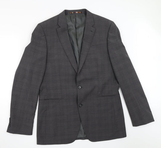 River Island Mens Grey   Jacket Blazer Size 40