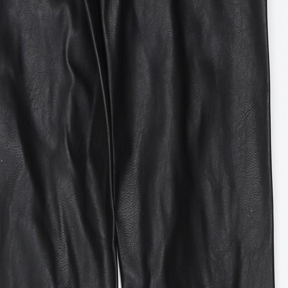 H&M Womens Black   Capri Trousers Size 32 L29 in