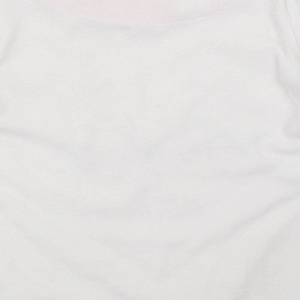 Eddie & Ella Girls White Spotted  Top Pyjama Top Size 7-8 Years