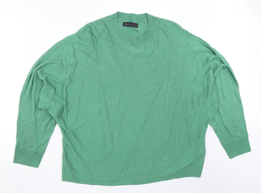Marks and Spencer Womens Green   Pullover Jumper Size L