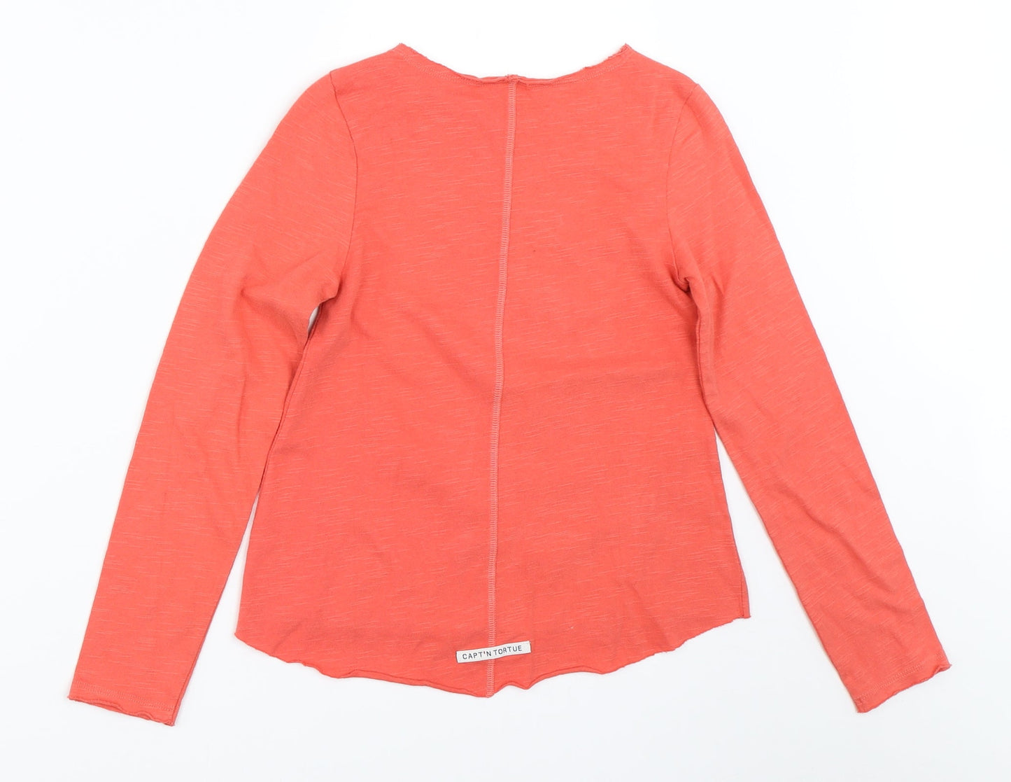 Captn Tortue Girls Pink   Basic T-Shirt Size 8 Years