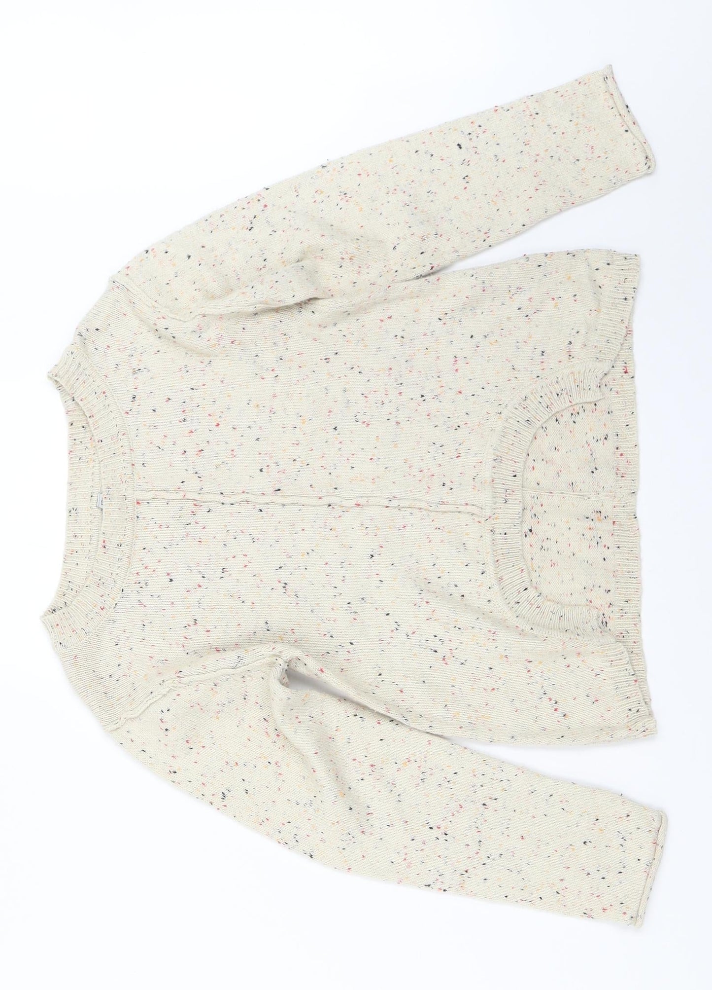 Captn Tortue Girls Beige   Pullover Jumper Size 8 Years