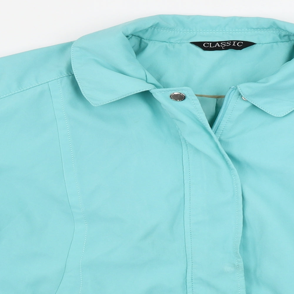 Classic Womens Blue   Jacket Coat Size L