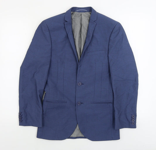 ONESIXFIVE  Mens Blue   Jacket Blazer Size 34